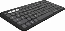 Teclado Logitech Pebble Keys 2 K380s Español, Inalámbrico, Bluetooth, Interruptor De Llave De Tijera, Grafito