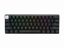 Teclado Logitech G Pro X 60 Inglés, Inalámbrico Y Alámbrico, Usb + Rf Wireless + Bluetooth, Led Rgb, Negro