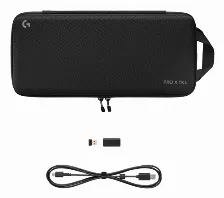 Teclado Logitech G Pro X Tkl Inglés, Inalámbrico Y Alámbrico, Rf Inalámbrico + Bluetooth, Interruptor Mecánico, Led Rgb, Negro