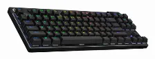 Teclado Logitech G Pro X Tkl Inglés, Inalámbrico Y Alámbrico, Rf Inalámbrico + Bluetooth, Interruptor Mecánico, Led Rgb, Negro