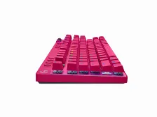 Teclado Logitech G Pro X Tkl Inglés, Inalámbrico Y Alámbrico, Rf Inalámbrico + Bluetooth, Interruptor Mecánico, Led Rgb, Rosa