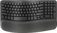 Teclado Inalambrico Logitech Wave Keys, Inalambrico, Bluetooth, Espanol, Grafito