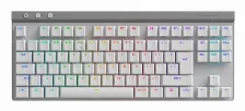 Teclado Logitech G G515 Lightspeed Tkl Inglés, Inalámbrico, Rf Inalámbrico + Bluetooth, Interruptor Mecánico, Led Rgb, Blanco