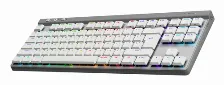Teclado Logitech G G515 Lightspeed Tkl Inglés, Inalámbrico, Rf Inalámbrico + Bluetooth, Interruptor Mecánico, Led Rgb, Blanco