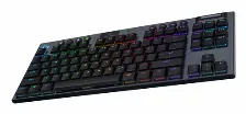 Teclado Logitech G G915 X Lightspeed Tkl Inglés, Inalámbrico Y Alámbrico, Rf Inalámbrico + Bluetooth, Interruptor Mecánico, Led, Negro
