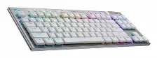 Teclado Logitech G G915 X Lightspeed Tkl Inglés, Inalámbrico Y Alámbrico, Rf Inalámbrico + Bluetooth, Interruptor Mecánico, Led, Blanco