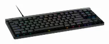 Teclado Logitech G G515 Tkl Inglés, Alámbrico, Usb, Interruptor Mecánico, Led Rgb, Negro