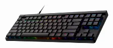 Teclado Logitech G G515 Tkl Inglés, Alámbrico, Usb, Interruptor Mecánico, Led Rgb, Negro