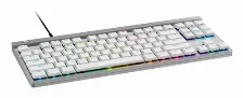 Teclado Logitech G G515 Inglés, Alámbrico, Usb, Interruptor Mecánico, Led Rgb, Blanco