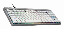 Teclado Logitech G G515 Inglés, Alámbrico, Usb, Interruptor Mecánico, Led Rgb, Blanco