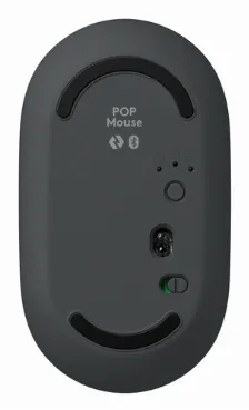 Kit Teclado Y Mouse Logitech Pop Icon Combo Interruptor De Llave De Tijera, Inalámbrico, 400 Dpi, Grafito