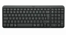 Teclado Logitech K250, Inalambrico, Bluetooth, Negro, Espanol