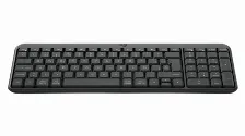 Teclado Logitech K250, Inalambrico, Bluetooth, Negro, Espanol