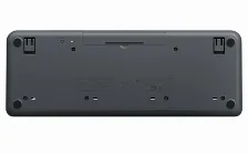 Teclado Logitech K250, Inalambrico, Bluetooth, Negro, Espanol