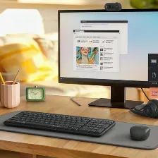 Kit Teclado Y Mouse Logitech Mk250 Compact Bluetooth Wireless Combo Inalámbrico, 1000 Dpi, Grafito