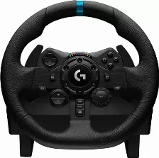 Control Logitech G G923 Interfaz Usb, Conectividad Alámbrico, Color Negro