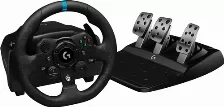 Volante Con Pedales Logitech G923, Interfaz Usb, Conectividad Alambrico, Compatible Con Xbox One Y Pc, Color Negro