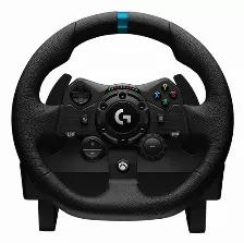 Volante Con Pedales Logitech G923, Interfaz Usb, Conectividad Alambrico, Compatible Con Xbox One Y Pc, Color Negro