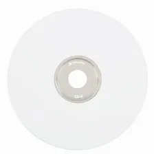 Campana De Cd Imprimible Blanco Verbatim 100 Piezas