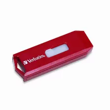 Memoria Usb Verbatim, 8gb Store N Go, Usb 2.0, Rojo