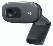 Camara Web Logitech C270, Resolucion 1280x720 Pixeles, Microfono, Usb 2.0, Color Negro