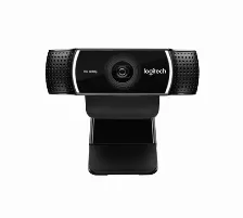 Camara Web Logitech C922, 1920x1080,, Microfono, Usb, Color Negro