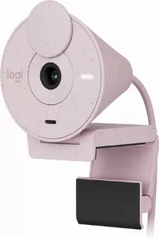Camara Web Logitech Brio 300, 2 Mp, 1920 X 1080 Pixeles, Microfono, Usb-c, Rosa