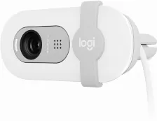 Camara Web Logitech Brio 100, 2 Mp, 1920 X 1080 Pixeles, 30 Fps, Microfono, Usb, Color Blanco