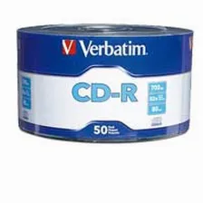 Campana Cd-r Verbatim 700mb/80min/52x/50 Piezas
