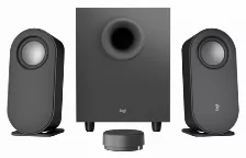 Bocinas Logitech Z407, Bluetooth, Alambrico/inalambrico, Micro Usb3.5mm, 40w Rms Subwoofer, Negro