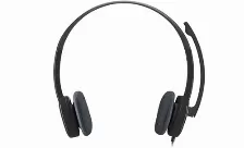 Diadema Logitech H151 Stereo Con Microfono 3.5mm, Negro