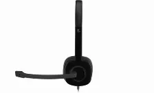 Diadema Logitech H151 Stereo Con Microfono 3.5mm, Negro