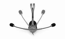 Diadema Logitech H111, Binaurale, Alambrico, Gris