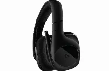Diadema Gaming Inalambrica Logitech G533, Dts 7.1ch, Recargable, Microfono, Color Negro