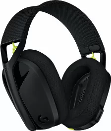 Diadema Inalambrica Logitech G435, 20-20000 Hz, Bluetooth, Color Negro, 18 Horas De Bateria, Cojinetes