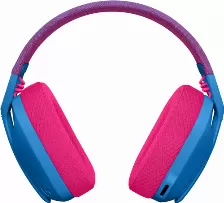 Diadema Inalambrica Logitech G435, 20-20000 Hz, Bluetooth, Color Lila/azul, 18 Horas De Bateria, Cojinetes, (981-001061)