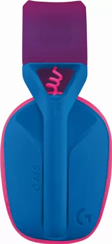 Diadema Inalambrica Logitech G435, 20-20000 Hz, Bluetooth, Color Lila/azul, 18 Horas De Bateria, Cojinetes, (981-001061)