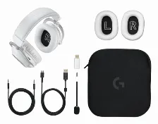 Audífonos Logitech G Pro X 2 Lightspeed Headset Diadema, Inalámbrico, 3.5 Mm, Bluetooth, Blanco