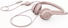 Diadema Logitech H390 Para Oficina/centro De Llamadas, Microfono Boom, Alambrico, Color Rosa, (981-001280)