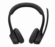 Audífonos Logitech Zone 300 Diadema, Inalámbrico, Bluetooth, Negro