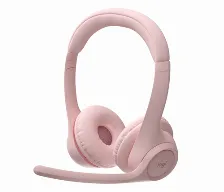 Audífonos Logitech Zone 300 Diadema, Inalámbrico, Bluetooth, Rosa