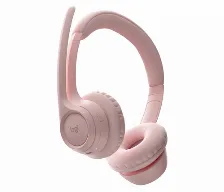 Audífonos Logitech Zone 300 Diadema, Inalámbrico, Bluetooth, Rosa