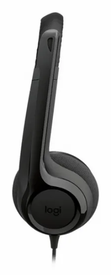 Audifonos Diadema Logitech H390 Supresion De Ruido Control De Volumen Usb-c Negro