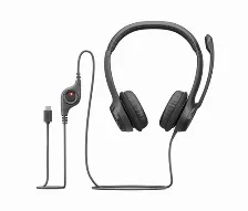 Audifonos Diadema Logitech H390 Supresion De Ruido Control De Volumen Usb-c Negro