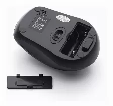 Mouse Verbatim Bravo Inalambrico, Micro Receptor Usb 2.0, 2.4ghz, 2 Baterias Aaa, Color Negro