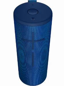 Bocina Logitech Ultimate Ears Megaboom 3 Inalambrico, Duracion De La Bateria 20h, Cilindro, Resistente A Salpicaduras, Polvo Y Caidas, Azul