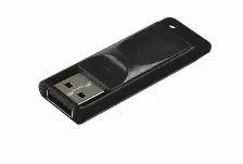 Memoria Usb Verbatim 16gb, Slider Uso Rudo, Retractil, Usb 2.0, Negro