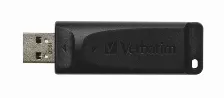 Memoria Usb Verbatim 16gb, Slider Uso Rudo, Retractil, Usb 2.0, Negro