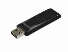 Memoria Usb Uso Rudo Verbatim Slider 32gb, Slider (retractil), Usb 2.0, Negro