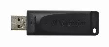 Memoria Usb Uso Rudo Verbatim Slider 32gb, Slider (retractil), Usb 2.0, Negro